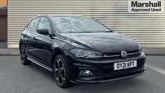 Black Used 2021 VW Polo R-line Hatchback | £14,150 (Fair price)