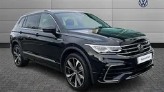 Black Used 2024 VW Tiguan Allspace R-line SUV | £33,330 (Fair price)