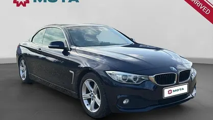 Used BMW 420 190 HP (139 kW) 2016 Blue Cabriolet