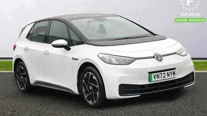 White Used 2021 VW ID.3 Comfortline Hatchback | £15,799 (Fair price)