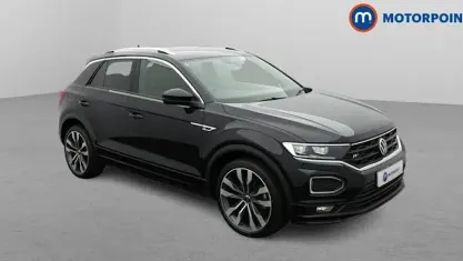 Used VW T-Roc R-line 150 HP (110 kW) 2021 Black SUV