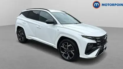 Usado Hyundai Tucson N Line 215 CV (158 kW) 2025 Blanco SUV