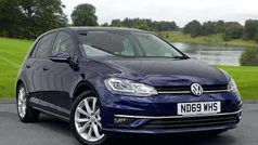 Blue Used 2020 VW Golf VII GT Hatchback | £14,465 (Fair price)