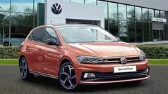Orange Used 2021 VW Polo R-line Hatchback | £17,292 (Fair price)