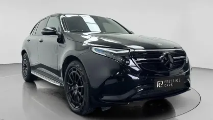Used Mercedes EQC400 AMG line 300 kW (408 HP) 2022 Black SUV