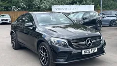 Black Used 2019 Mercedes GLC220 AMG line Coupe | £21,400 (Fair price)