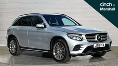 Silver Used 2018 Mercedes GLC250 AMG Line Premium SUV | £20,115 (Fair price)