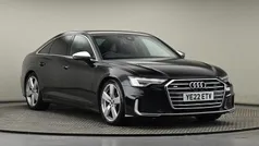Mythos black metallic Used 2022 Audi S6 Design Sedan | £32,500 (Fair price)