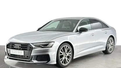 Used Audi A6 Black Edition 204 HP (150 kW) 2021 Silver Sedan