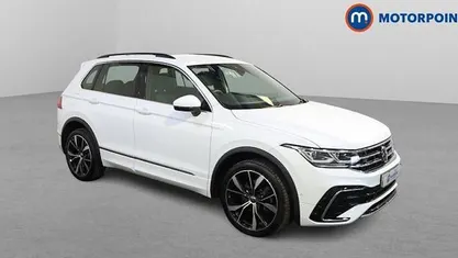 Used VW Tiguan R-line 245 HP (180 kW) 2023 White SUV