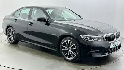 Used BMW 330e Sport Line 292 HP (214 kW) 2022 Black Sedan