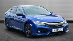 Blue Used 2018 Honda Civic Sport Hatchback | £15,495 (Fair price)