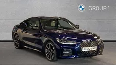 Blue Used 2022 BMW 420 M Sport Coupe | £27,995 (Fair price)