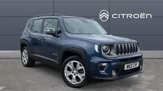Blue Used 2021 Jeep Renegade Limited SUV | £15,356 (Fair price)