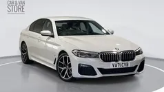 White Used 2022 BMW 520 M Sport Sedan | £26,999 (Fair price)