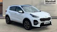 White Used 2019 Kia Sportage GT-Line S SUV | £17,942 (Fair price)