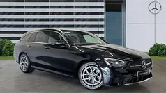 Black Used 2023 Mercedes E200 AMG Line Premium Estate | £30,668 (Fair price)
