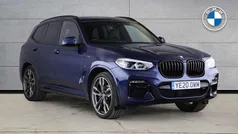Phytonic blue Used 2020 BMW X3 Comfort Edition SUV | £35,495 (Fair price)