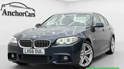 Used BMW 530 M Sport 258 HP (189 kW) 2016 Black Sedan