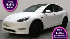 White Used 2022 Tesla Model Y Long Range SUV | £24,257 (Good price)