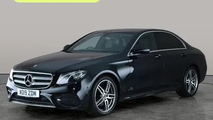 Used Mercedes E200 AMG line 184 HP (135 kW) 2019 Black Sedan
