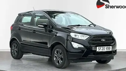 Used Ford Ecosport Zetec 101 HP (74 kW) 2020 Black SUV