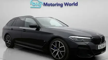 Used BMW 530 M Sport 286 HP (210 kW) 2021 Black Estate
