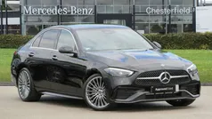 Black Used 2024 Mercedes C300e AMG Line Premium Sedan | £36,850 (Fair price)