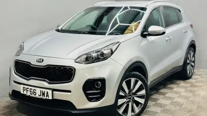 Used Kia Sportage 136 HP (100 kW) 2016 Silver SUV