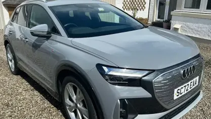 Used Audi Q4 e-tron S-Line 219 kW (299 HP) 2023 Grey SUV