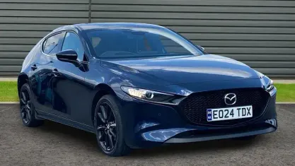 Used Mazda 3 Homura-Line 122 HP (89 kW) 2023 Blue Hatchback