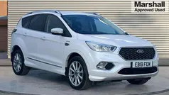 White Used 2019 Ford Kuga Vignale SUV | £15,858 (Fair price)