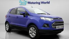 Blue Used 2017 Ford Ecosport Zetec SUV | £6,500 (Fair price)