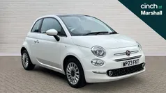 White Used 2023 Fiat 500 Hatchback | £10,868 (Fair price)