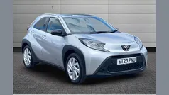 Silver Used 2023 Toyota Aygo PURE Hatchback | £12,491 (Fair price)