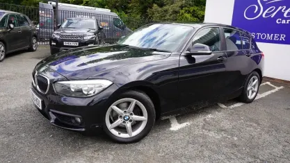 Usado BMW 116 Efficient Dynamics 116 CV (85 kW) 2016 Negro Utilitario