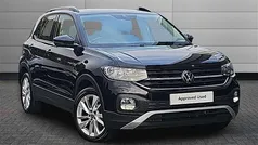 Black Used 2022 VW T-Cross SE SUV | £16,996 (Fair price)
