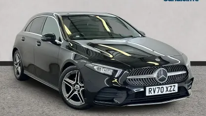 Używany Mercedes A180 Executive 116 KM (85 kW) 2020 Czarny Hatchback