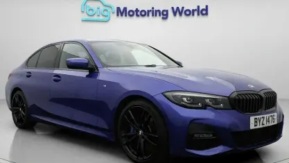 Begagnad BMW 320 M Sport 190 HK (139 kW) 2021 Blå Sedan