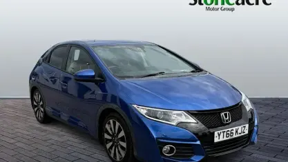 Used Honda Civic SE Plus 141 HP (103 kW) 2016 Blue Hatchback
