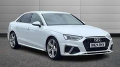 White Used 2024 Audi A4 S-Line Sedan | £28,499 (Fair price)