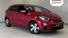 Crystal red Used 2022 Honda Jazz Hybrid Hatchback | £18,499 (Fair price)