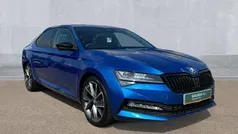 Blue Used 2023 Skoda Superb SportlinePlus Hatchback | £24,380 (Fair price)