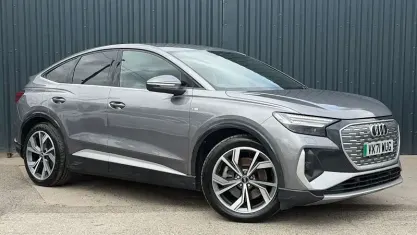 Used Audi Q4 Sportback e-tron 150 kW (204 HP) 2021 Grey SUV