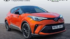 Scorched orange bitone Used 2020 Toyota C-HR Edition SUV | £20,500 (Fair price)