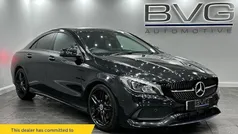 Black Used 2017 Mercedes CLA220 AMG line Sedan | £12,494 (Fair price)