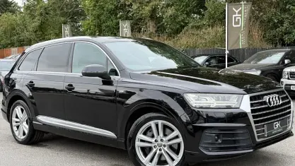 Used Audi Q7 S-Line 272 HP (200 kW) 2015 Black SUV