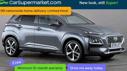 Used Hyundai Kona Premium 120 HP (88 kW) 2020 Grey SUV