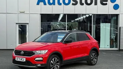 Used VW T-Roc Active 150 HP (110 kW) 2021 Red SUV