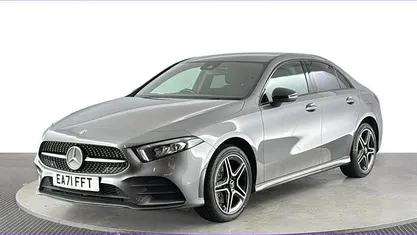 Grey Used 2021 Mercedes A250 AMG line Sedan | £18,940 (Good price)